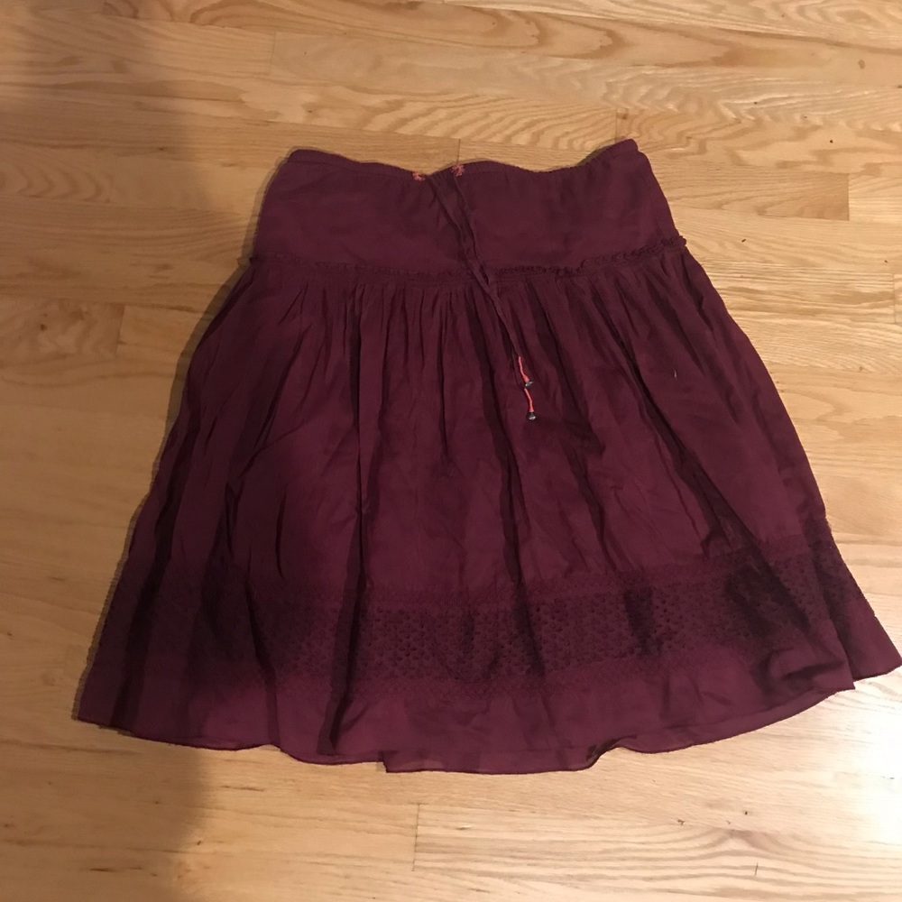 American Eagle Outfitters Midi Skirt, mauve, size 4